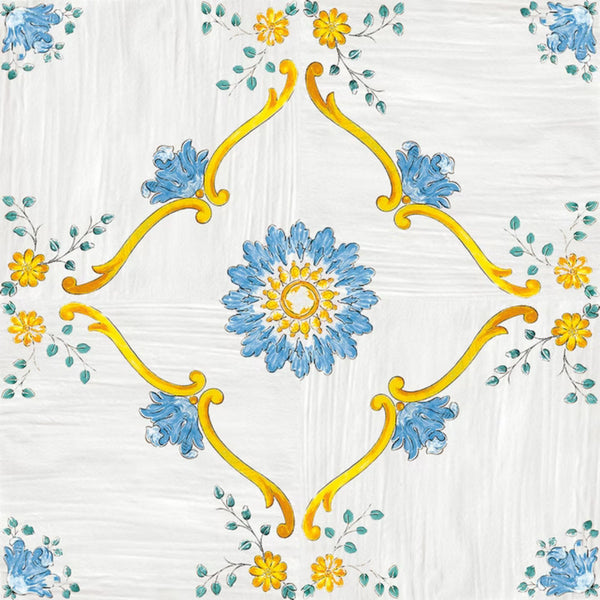 COTTO MEDITERRANEO SAVOIA ITALIA Piastrelle in gres porcellanato decorato effetto cotto smaltato mediterraneo per pavimenti e rivestimenti d’interni