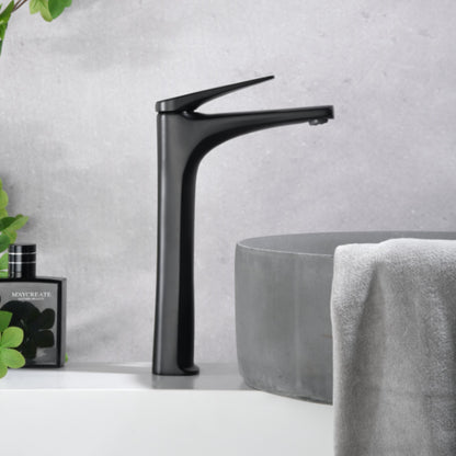 # MISCELATORE LAVABO ALTO DELOS - IMEX rubinetto monocomando per lavabo in ottone