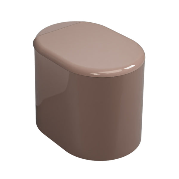 # WC A TERRA ITACA con accessorio inox integrato a destra - CIELO sanitari a pavimento in ceramica vaso per bagno
