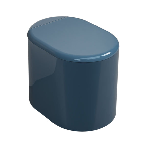 # WC A TERRA ITACA con accessorio inox integrato a destra - CIELO sanitari a pavimento in ceramica vaso per bagno