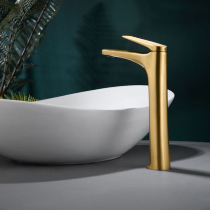 # MISCELATORE LAVABO ALTO DELOS - IMEX rubinetto monocomando per lavabo in ottone