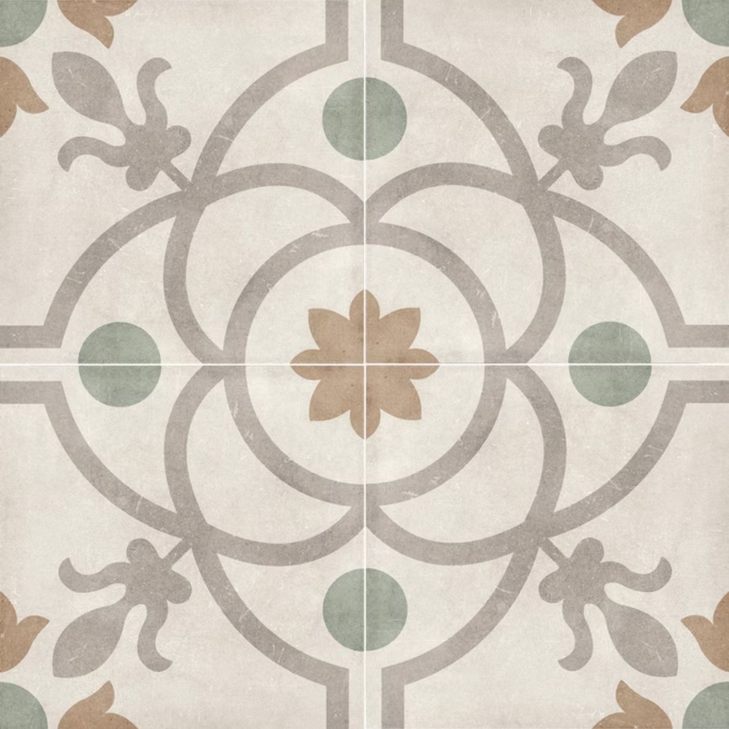 TALÈ SAVOIA ITALIA Piastrelle in gres porcellanato decorato effetto cementine vintage artigianali per pavimenti e rivestimenti d’interni