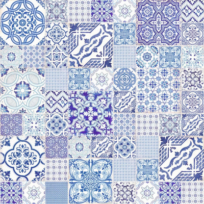 VIETRI SAVOIA ITALIA Piastrelle in gres porcellanato decorato effetto maioliche partenopee vivaci e artigianali per pavimenti e rivestimenti