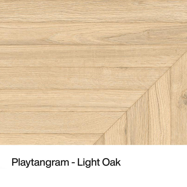 # PLAYWOOD - EMILCERAMICA collezione ceramica che prende ispirazione del legno di quercia