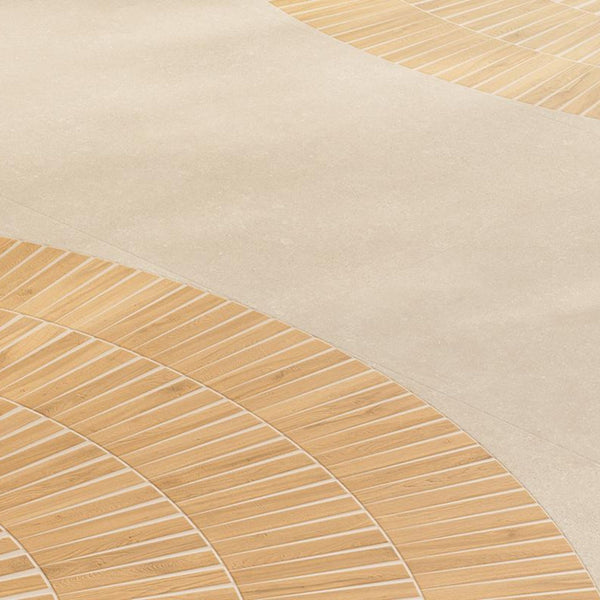 # PLAYWOOD - EMILCERAMICA collezione ceramica che prende ispirazione del legno di quercia