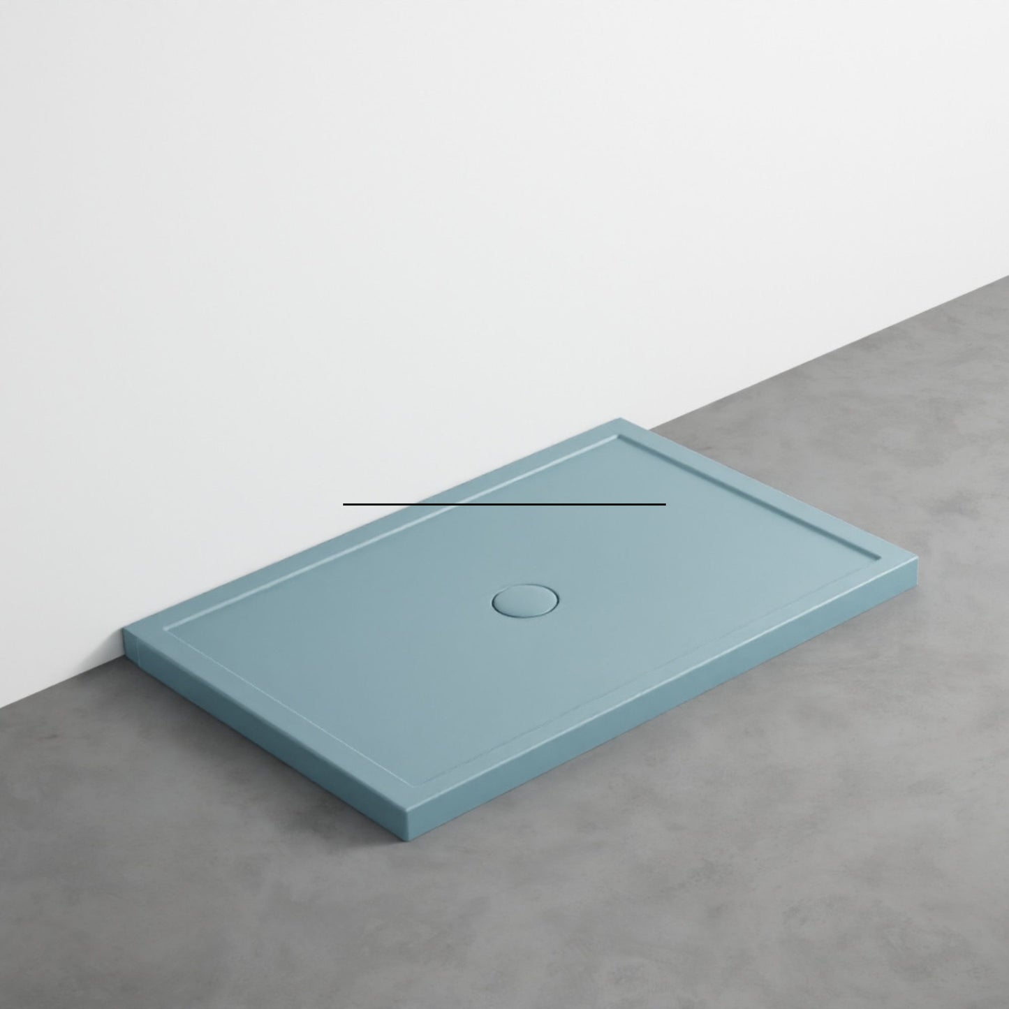# PIATTO DOCCIA SESSANTA  - CERAMICA CIELO in ceramica altezza di 6cm con bordino di contenimento