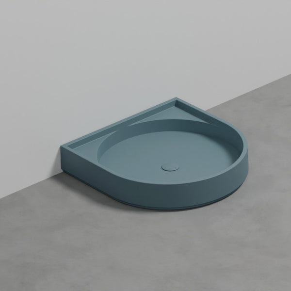 # PIATTO DOCCIA AUGUSTO 106x106 h20 cm - CERAMICA CIELO elemento d’arredo bagno raffinato e scenografico