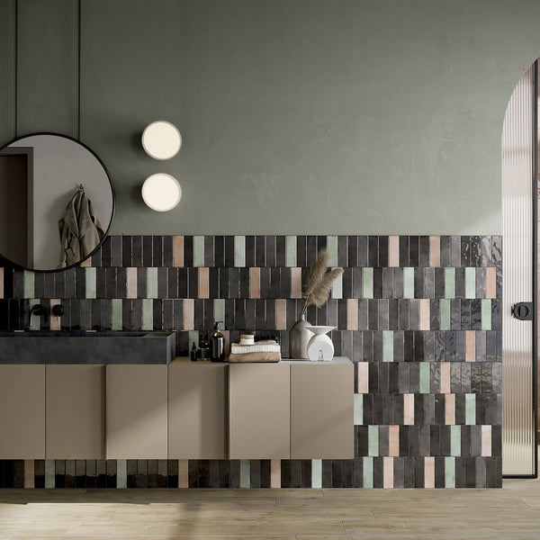 # SMALL - LA FABBRICA AVA fondi dal look acquarello dove il colore è al centro del design