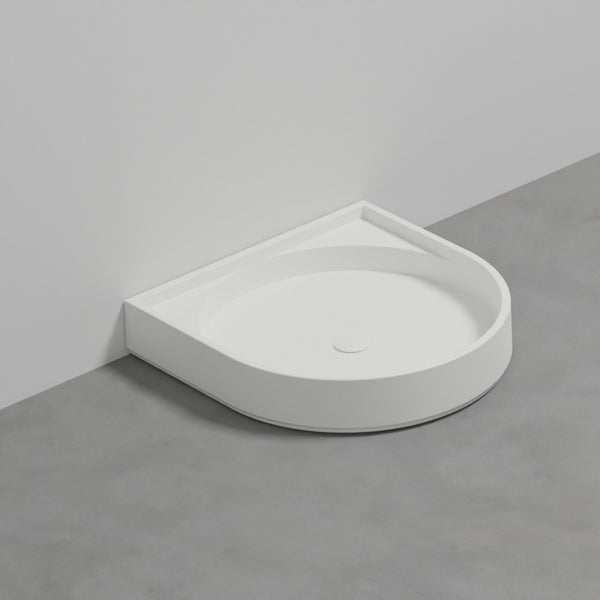 # PIATTO DOCCIA AUGUSTO 106x106 h20 cm - CERAMICA CIELO elemento d’arredo bagno raffinato e scenografico