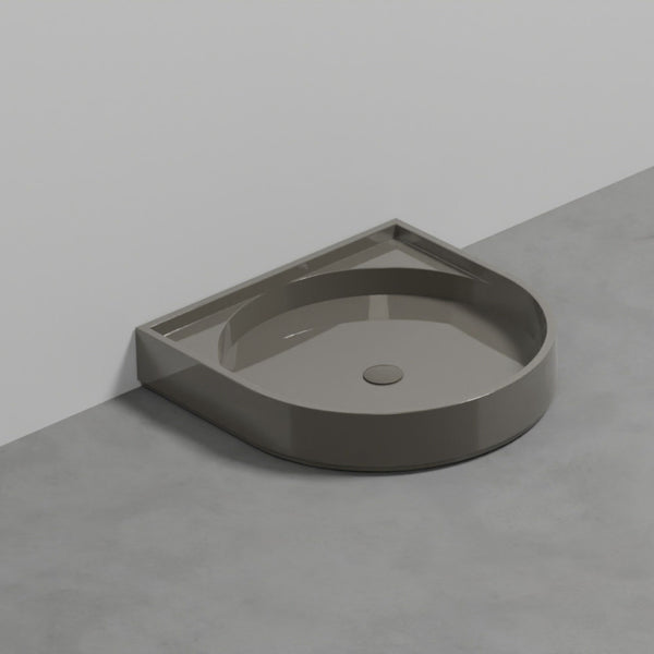 # PIATTO DOCCIA AUGUSTO 106x106 h20 cm - CERAMICA CIELO elemento d’arredo bagno raffinato e scenografico