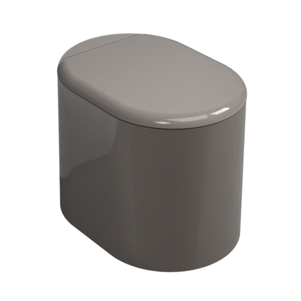 # WC A TERRA ITACA con accessorio inox integrato a destra - CIELO sanitari a pavimento in ceramica vaso per bagno