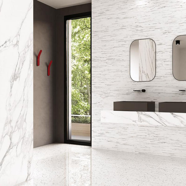 # TELE DI MARMO - EMILCERAMICA nobile e durevole capace di impreziosire lo spazio con eleganza e forza