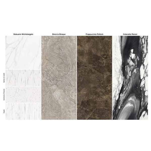 # TELE DI MARMO - EMILCERAMICA nobile e durevole capace di impreziosire lo spazio con eleganza e forza