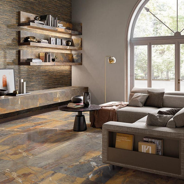# TELE DI MARMO RELOADE - EMILCERAMICA materiale dal fascino intramontabile come il marmo