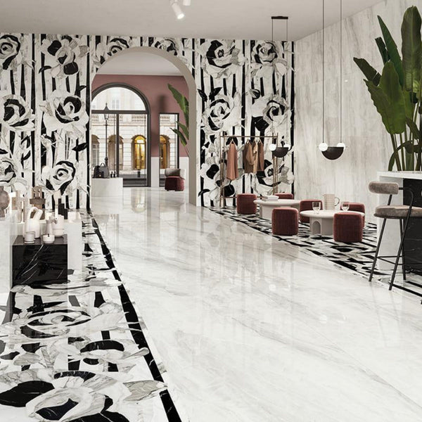 # TELE DI MARMO SELECTION - EMILCERAMICA crea ambienti unici come un'opera d'arte