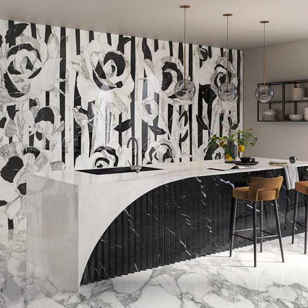 # TELE DI MARMO SELECTION - EMILCERAMICA crea ambienti unici come un'opera d'arte