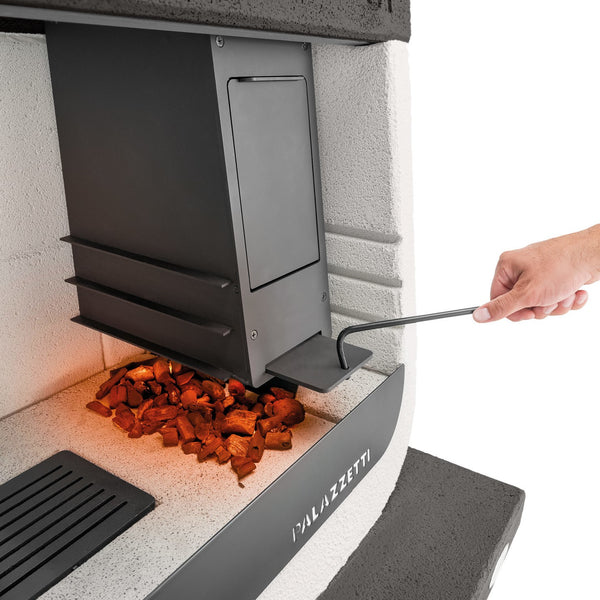 Barbecue da appoggio Up Palazzetti con cappa antracite