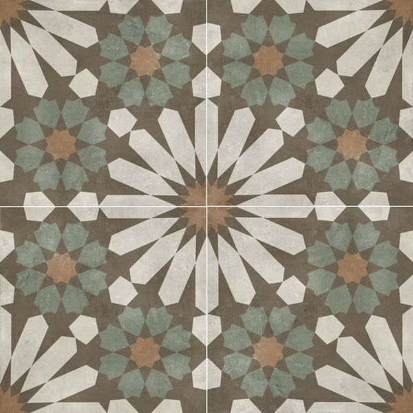 TALÈ SAVOIA ITALIA Piastrelle in gres porcellanato decorato effetto cementine vintage artigianali per pavimenti e rivestimenti d’interni