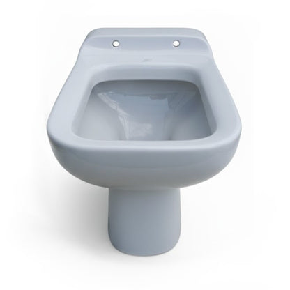 WC Linea CONCA GRIGIO PERLA IDEAL STANDARD a parete in ceramica smaltata con design classico per bagni vintage