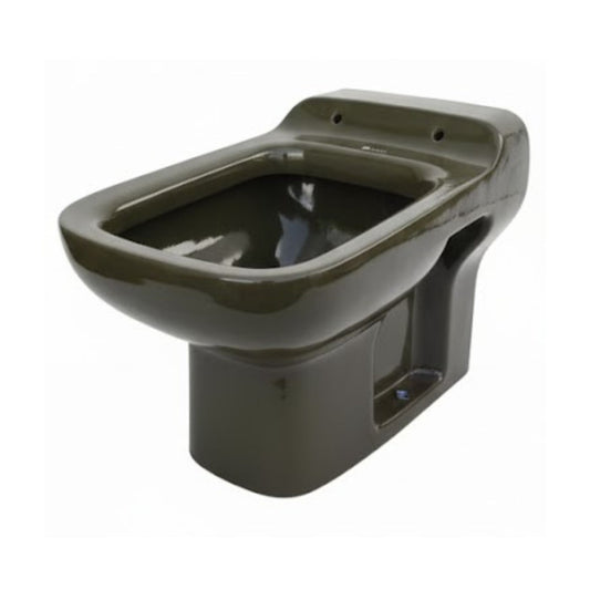 WC Linea CONCA CACTUS IDEAL STANDARD a pavimento in ceramica smaltata con design classico per bagni vintage