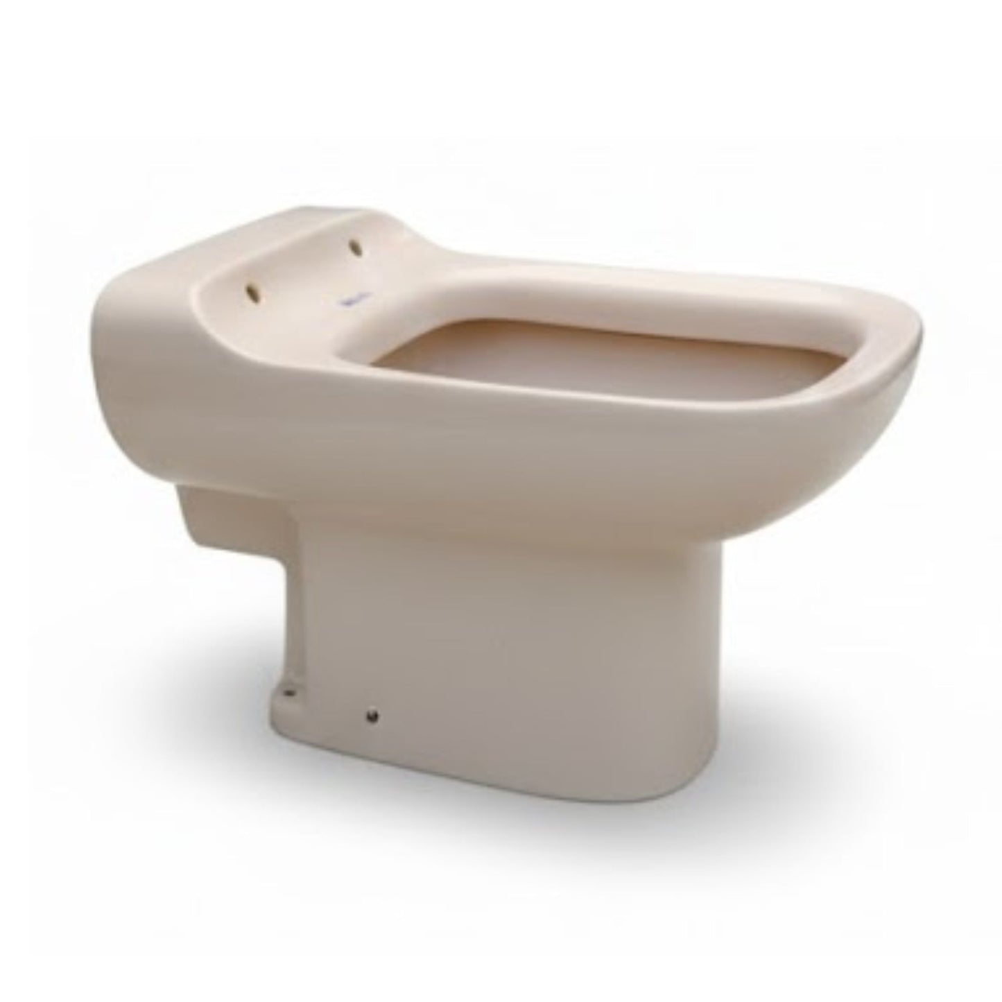 WC Linea CONCA CHAMPAGNE IDEAL STANDARD a parete in ceramica smaltata con design classico per bagni vintage